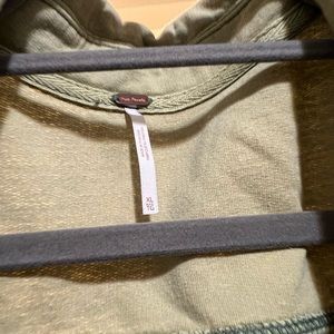 Free People Light Green Shacket: XL